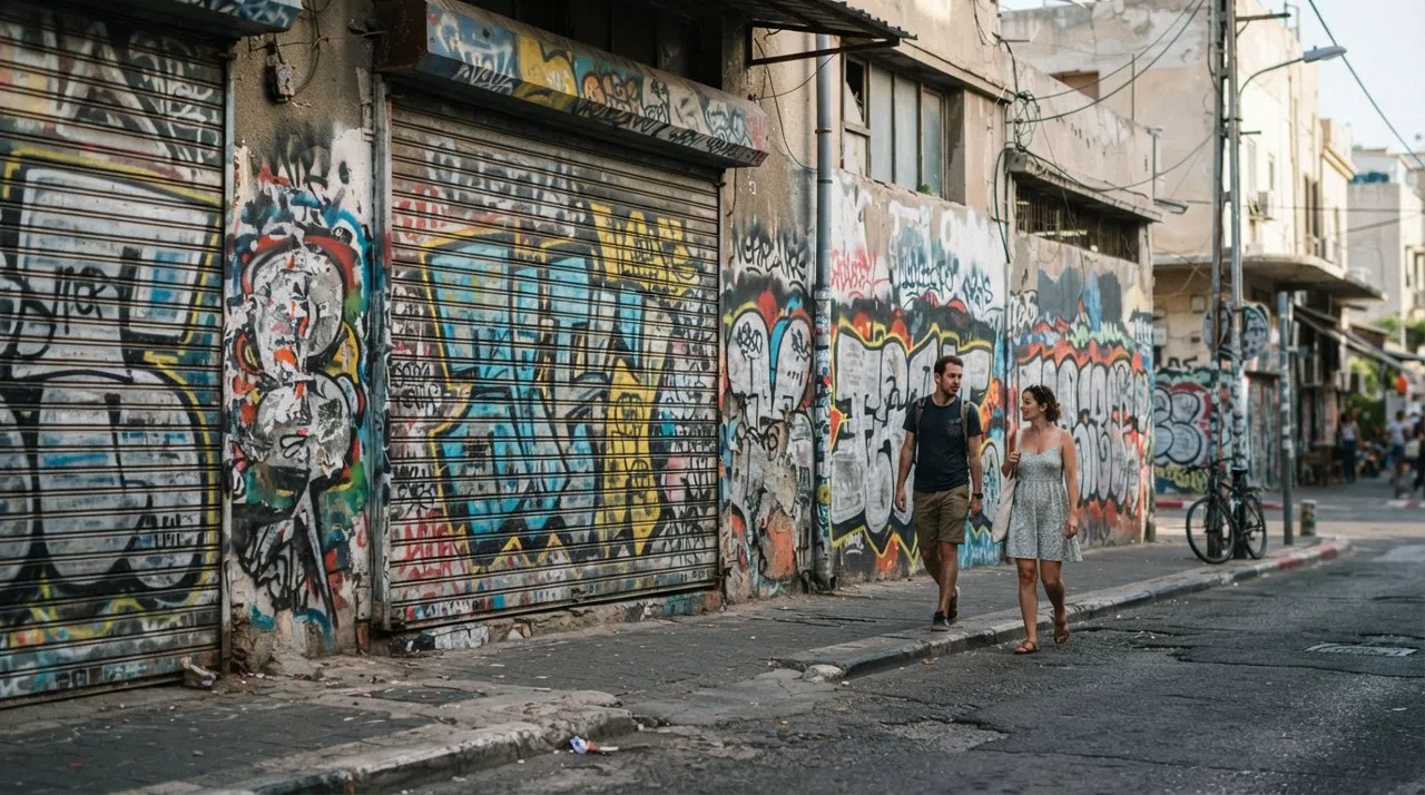 Florentin, Tel Aviv: stadens ruggiga, levande stadsdel