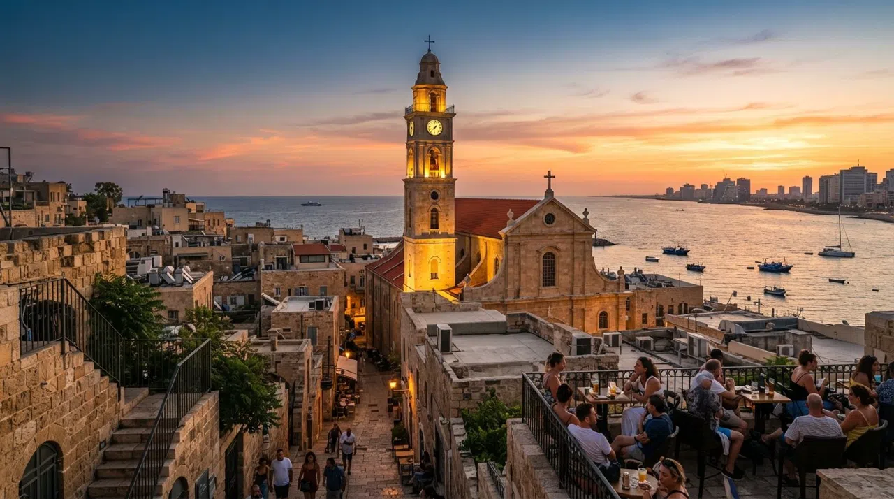 Giaffa (Yafo), Tel Aviv: Vicoli di Pietra, Code per l'Hummus e Cortili Notturni