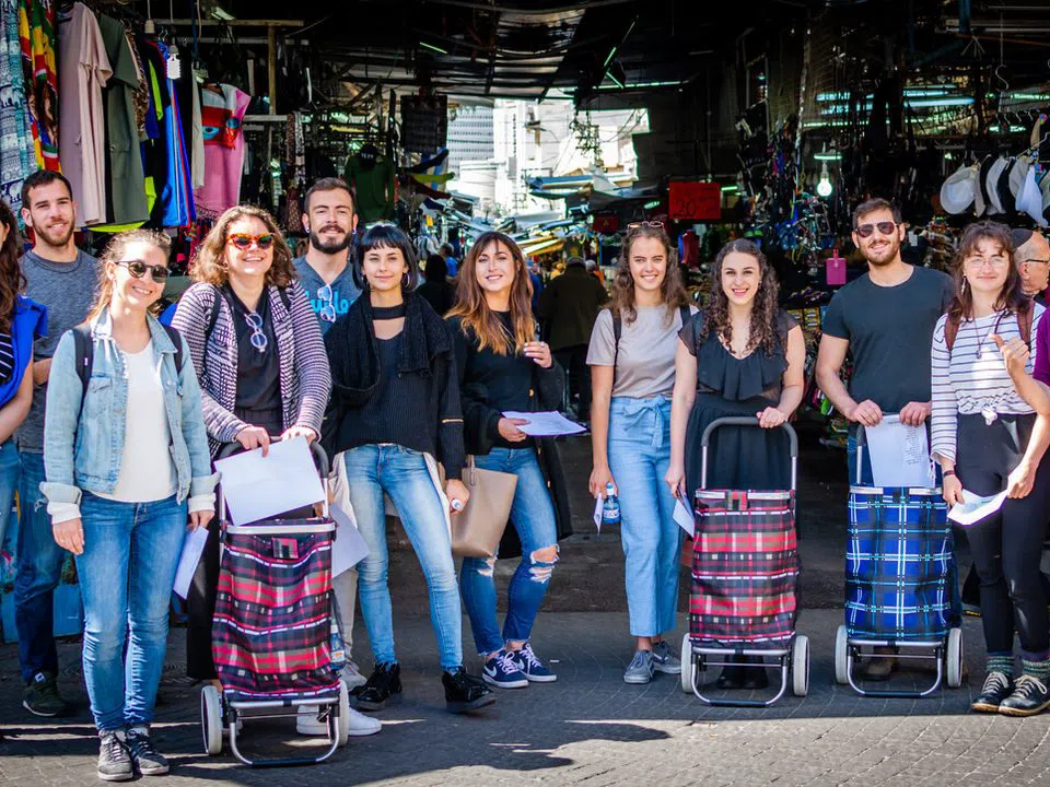 Jon's Carmel Market Cooking Class & Food Tour, Tel Aviv