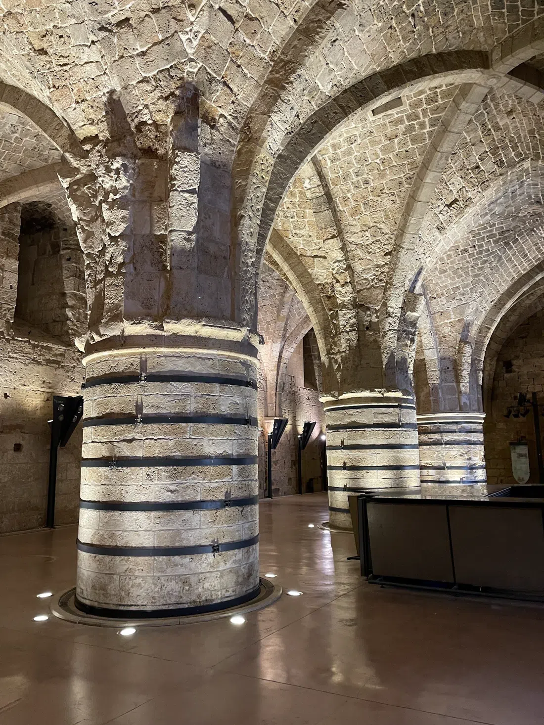 Forteresse des Hospitaliers (salles des chevaliers), Tel Aviv