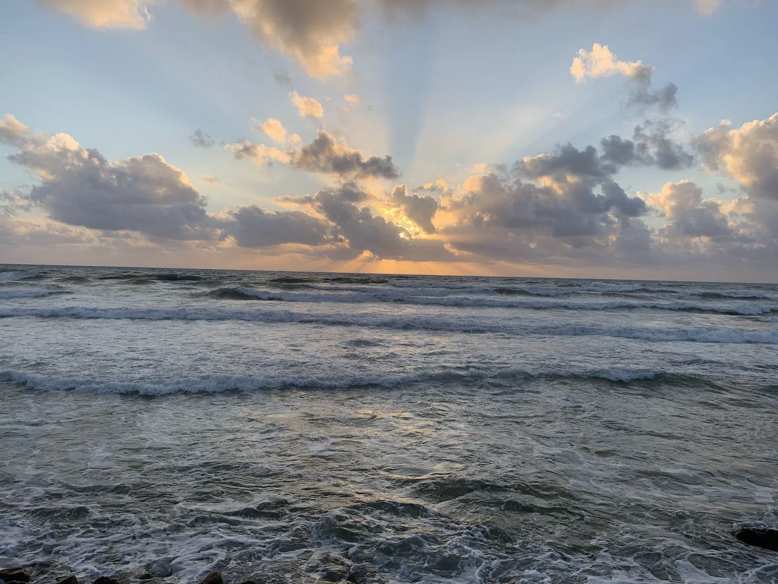 Tel Aviv Port from the wave deck to the lighthouse
