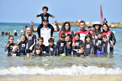 Surfing at Hilton Beach