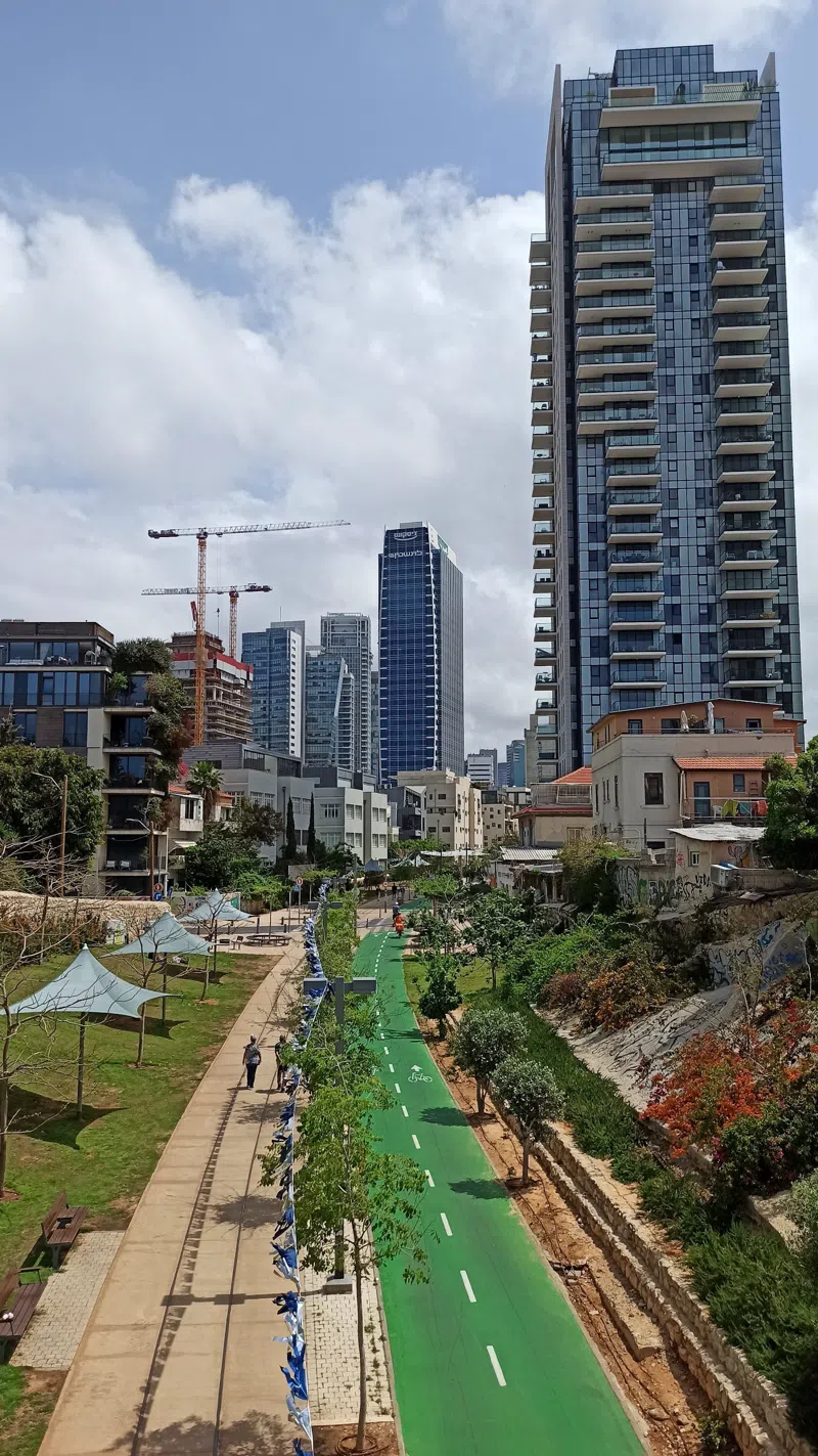 HaMesila 公园与旧铁路走廊